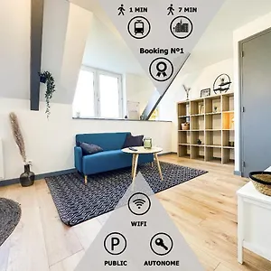 New: Le Lumineux Face A La Gare ! Appartement